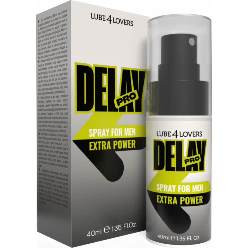 Lube4Lovers Uomo Delay Pro Spray – 40 ml