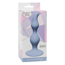 Lola Toys Plug-Curved Anal Plug Blue