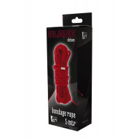 Dream Toys BLAZE DELUXE BONDAGE ROPE 5M RED