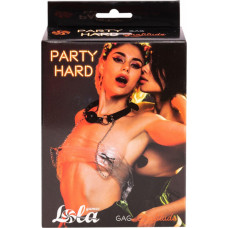 Lola Games Ball Gag with nipple clamps Party Hard Gratitude