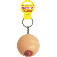Little Genie Productions Super Fun Key Chain, One Squishy Boob