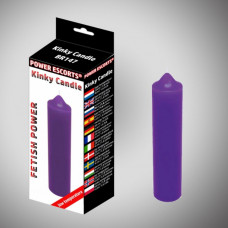 Power Escorts Kinky candle  purple low temperature  candle 20 cm