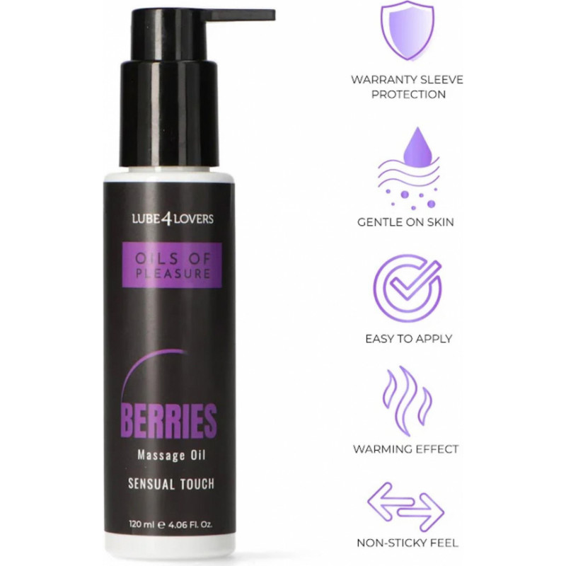 Lube4Lovers Oils of Pleasure – Forest Fruits Massage Oil 120 ml