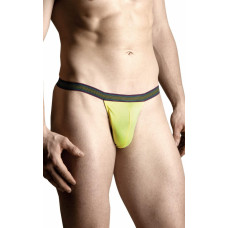 Softline Collection Mens thongs 4496 - yellow XL