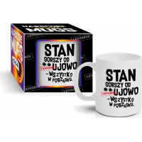 Bgtech HARDCORE MUGS - kubek Boss 300ml - Stan 
gorszy od…ujowo