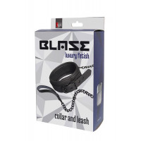 Dream Toys BLAZE COLLAR AND LEASH BLACK