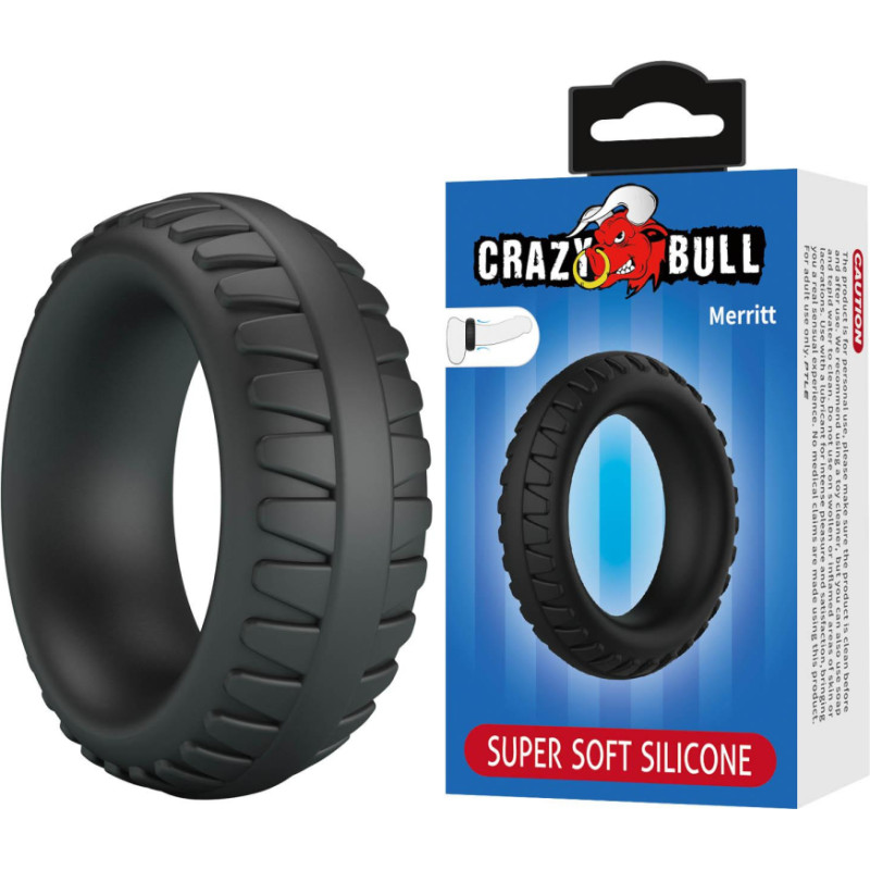 Crazy Bull Merritt – Super Soft Silicone Cock Ring