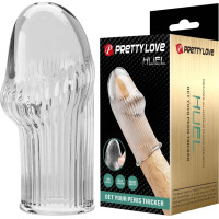 Pretty Love Huel Penis Sleeve (Clear)