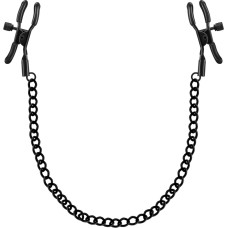 Crushious Abrazaderas de cadena para pezones — nēģeris