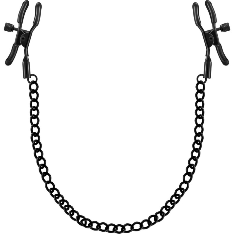 Crushious Abrazaderas de cadena para pezones — nēģeris