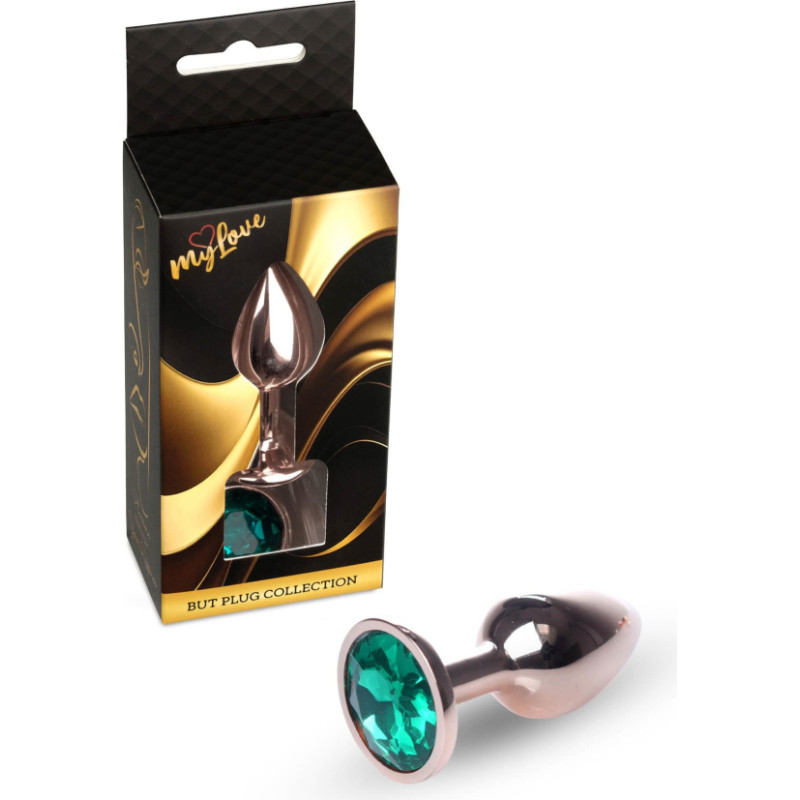 Mylove Toys - Jewellery Red Gold PLUG- Green