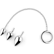 B - Series Heavyfun Jewellery - Metal Anal Plug - NO. 4