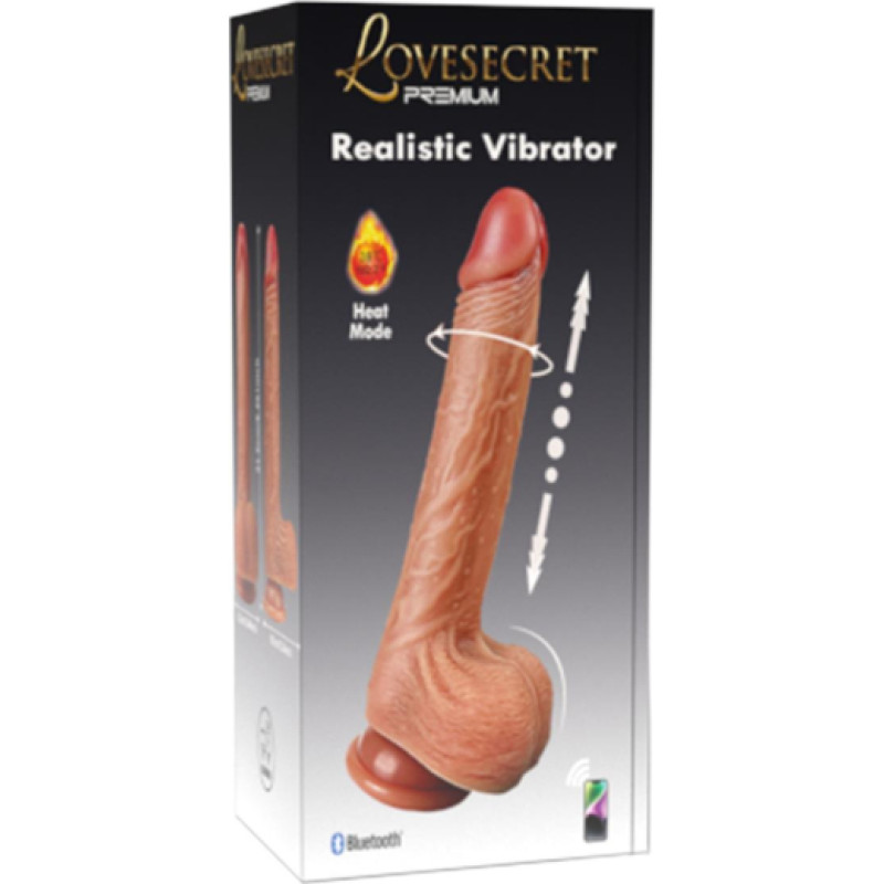 Lovesecret Premium Realistic Vibrator App Function