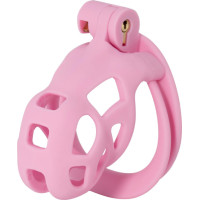 Hidden Desire Penis Prison Cock Cage Short Pink