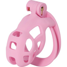 Hidden Desire Penis Prison Cock Cage Short Pink