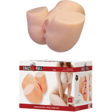 Crazy Bull Liora Vibrating Vagina & Anal Masturbator – Flesh