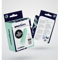 Crushious Quackers — Bala Vibraradora Pārlādējams ar USB — Verde Menta