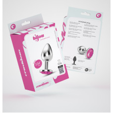 Crushious Bijou – Plug Anal de Joya – Grande – Rosa