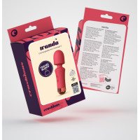 Crushious Wanda - Mini Masajeador de Varita Recargable - Terracota