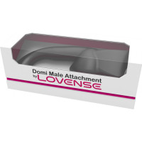 Lovense Domi Wand masētāja vīriešu uzgalis - melns