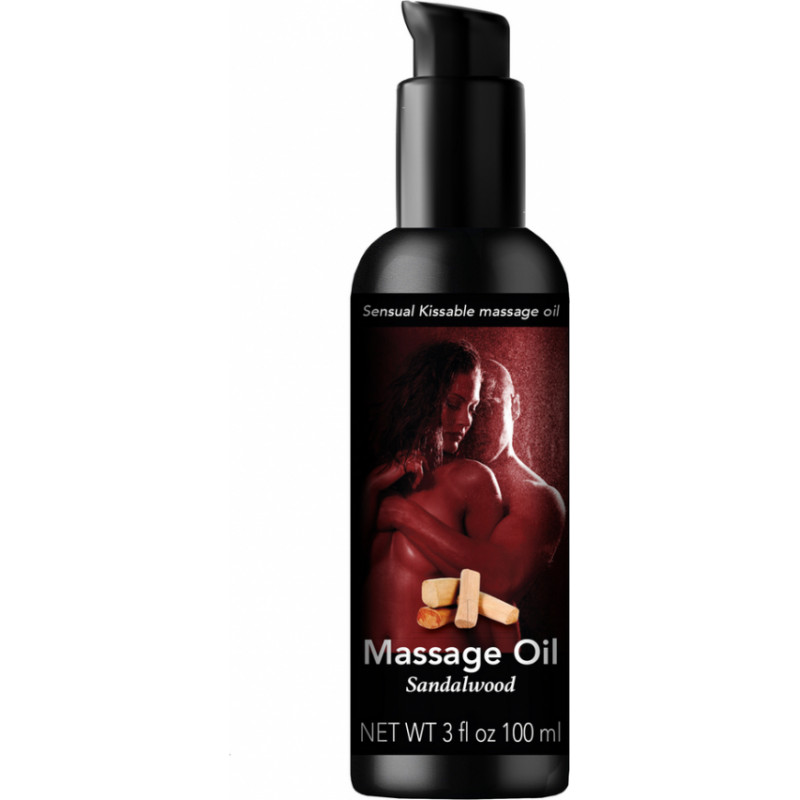 Pharmquests By Shots Sensual Kissable Massage Oil - Sandalwood - 3 fl oz / 100 ml