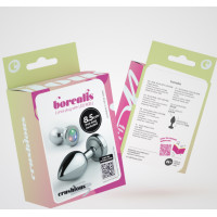 Crushious Borealis — Anal de Metal spraudnis ar LED RGB — Mediano — Plata