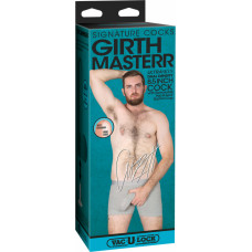Doc Johnson Girthmasterr - Reālistisks ULTRASKYN Dildo - 8,5 / 23 cm - Vaniļa