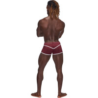 Male Power Mini šorti - L - Burgundijas krāsas