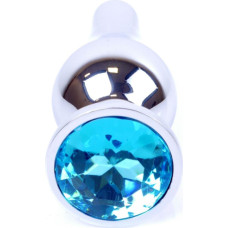 Mylove Toys - Jewellery Silver BUTT PLUG- Light Blue