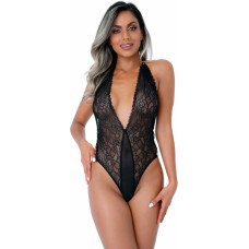Daring Intimates Deep-V Lace Teddy