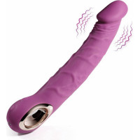 B - Series Cute Realistic Vibrator PURPLE