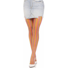 Leg Avenue Rainbow Crochet Net Pantyhose
