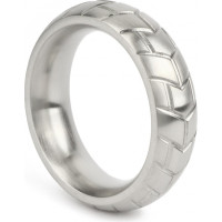 Mr. Steel MeGa Tire C-Ring Satin 40mm
