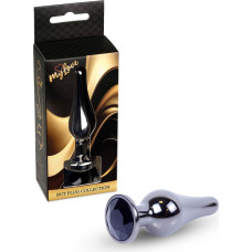 Mylove Toys - Jewellery Dark Silver BUTT PLUG- Black