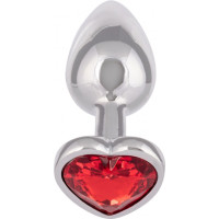 Calexotics Jewel Small Ruby Heart Plug