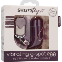 Shots Toys By Shots Bezvadu vibrējošā G-punkta ola