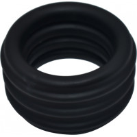 KSB Silicone Cockring & Ball Stretcher Compact