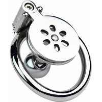 Kiotos Steel Chastity Device Big Ball Plug
