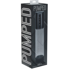 Pumped By Shots HyperPump - uzlādējams dzimumlocekļa pumpis - lielgabala metāla krāsā