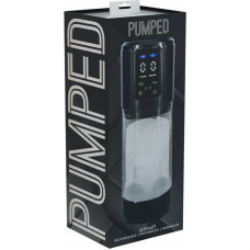 Pumped By Shots UltraLift - automātisks ūdensnecaurlaidīgs masturbatora pumpis - lielgabala metāls