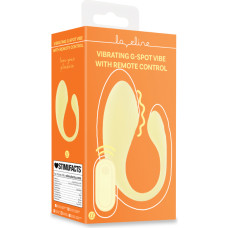 Loveline Vibrating G-Spot Vibe with Remote Control - Yellow