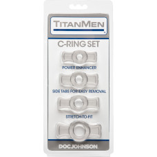 Doc Johnson Dzimumlocekļa gredzenu komplekts