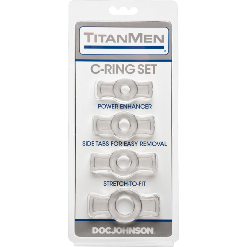 Doc Johnson Dzimumlocekļa gredzenu komplekts