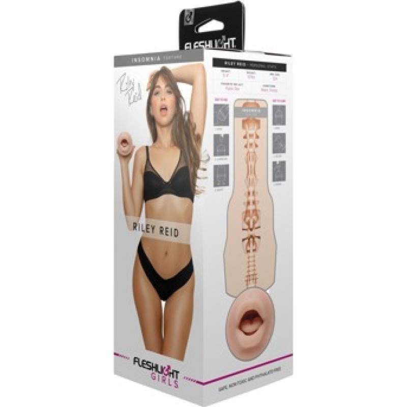 Fleshlight Railijas Rīdas bezmiega mute