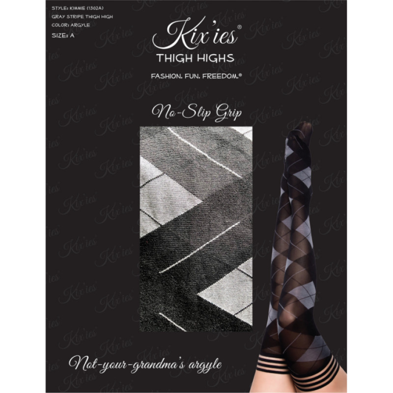 Kixies Kimmie - Augšstilba Augstums - A - Melns