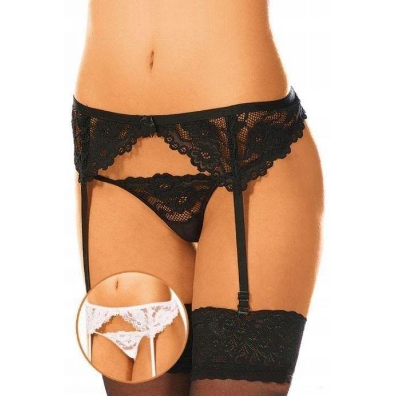 Softline Collection Garterbelt 3309 - black S/M