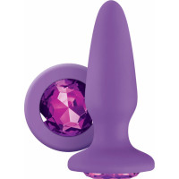 Ns Novelties Glams Gem Plug Purple