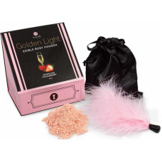 Secret Play SPARKLING STRAWBERRY EDIBLE POWDER & FEATHER TICKLER KIT Cod.