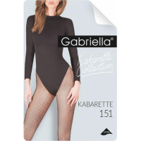 Gabriella Bielizna-Kabarette/Rajstopy 151 CZARNE XL/XXL