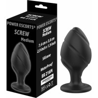 Power Escorts Screw Plug silicone medium